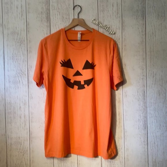*Prep Obsessed Jack O Lantern Halloween Signature Graphic Tee XL - Picture 1 of 5